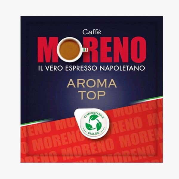 150 Cialde ESE 44mm Caffè Moreno Miscela AROMA Top