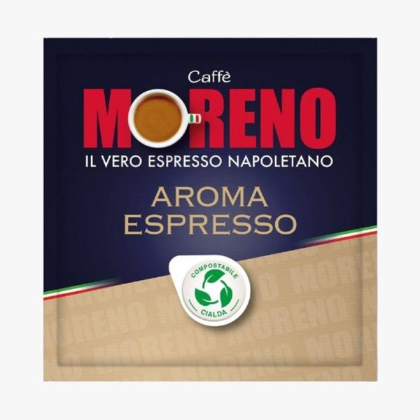 150 Cialde ESE 44mm Caffè Moreno Miscela AROMA Espresso