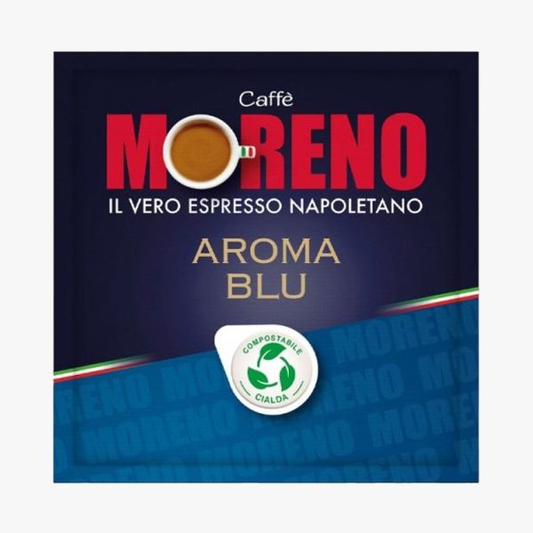 150 ESE-Pads 44 mm Caffè Moreno AROMA Blue Blend