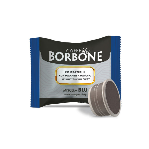 100 Capsule Caffè Borbone Espresso Miscela Blu Compatibili Espresso Point