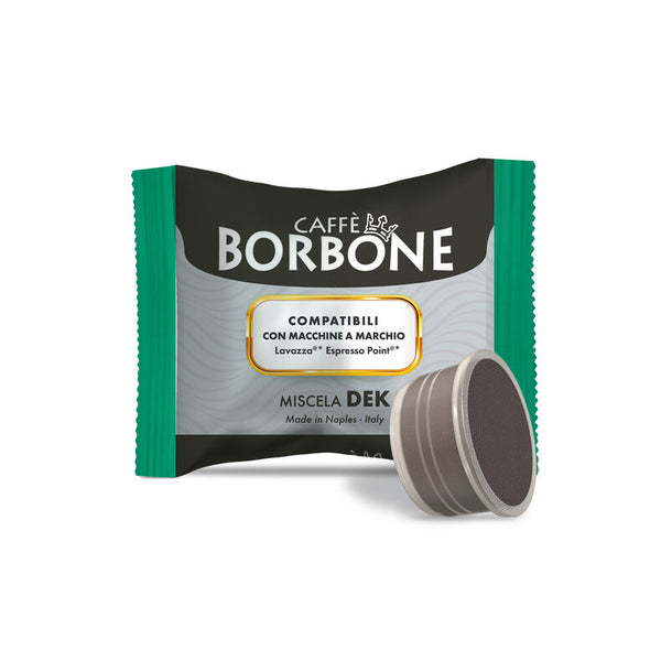 100 Kapseln Caffè Borbone Espresso Blend Dek-kompatibler Espresso Point 