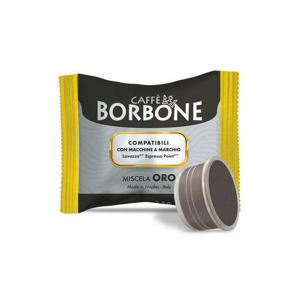 100 Caffè Borbone Espresso-Kapseln Gold Blend Espresso Point kompatibel 