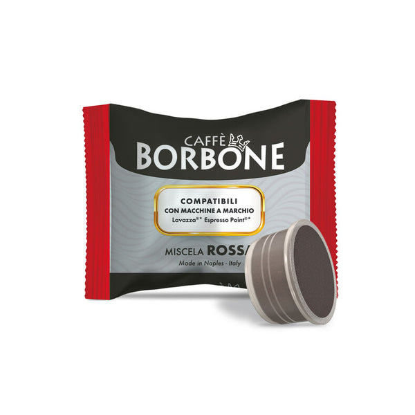 100 Capsule Caffè Borbone Espresso Miscela Rossa Compatibili Espresso Point