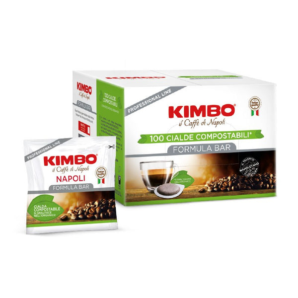 100 Kaffeepads Kimbo Naples Blend ESE 44mm
