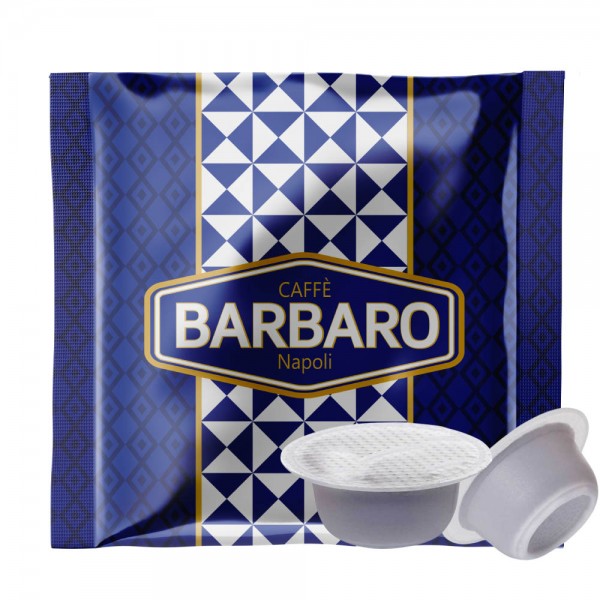 100 Kapseln Caffè Barbaro Cremoso kompatibel mit Bialetti