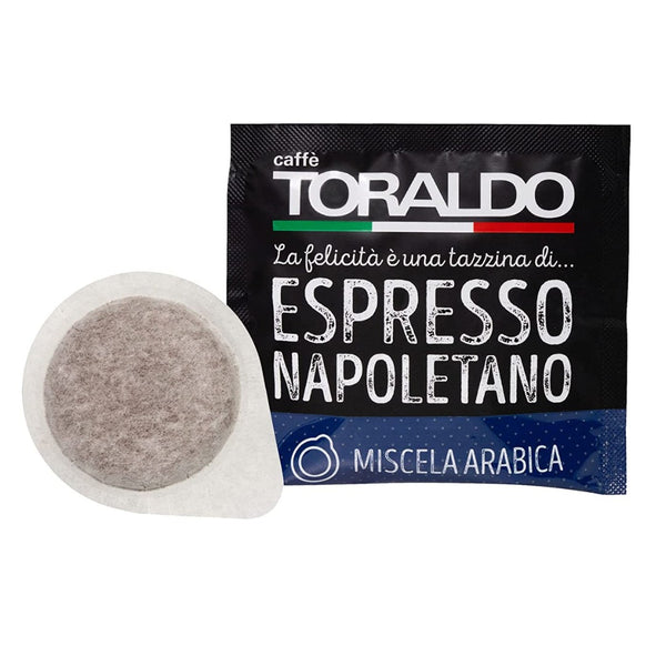 50 Cialde ESE 44mm Caffè Toraldo Miscela Arabica