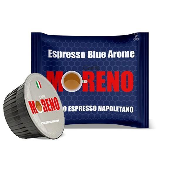 50 CAPSULE CAFFE MORENO MISCELA BLUE AROME COMPATIBILI DOLCE GUSTO - Sapore Caffè