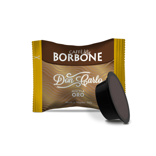 100 Caffè Borbone Don Carlo Gold Blend Kapseln kompatibel mit A Modo Mio