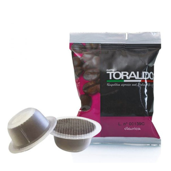 100 Toraldo Kaffeekapseln Classic Blend Kompatibel Bialetti