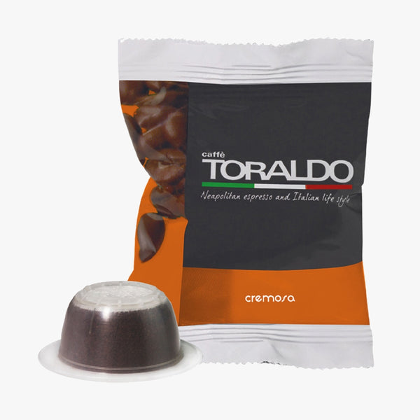 100 Kaffeekapseln Toraldo Creamy Blend kompatibel Bialetti