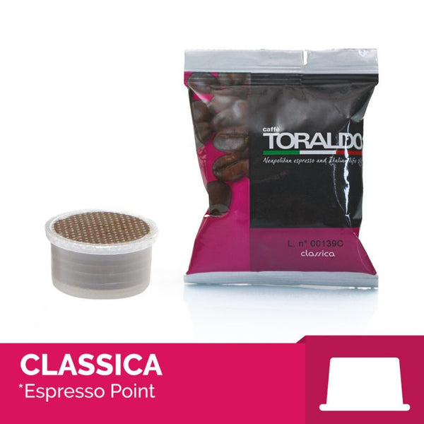 100 Kaffeekapseln Toraldo Classic Blend kompatibel Espresso Point