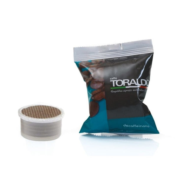 100 Kaffeekapseln Toraldo Blend Dek kompatibel Espresso Point