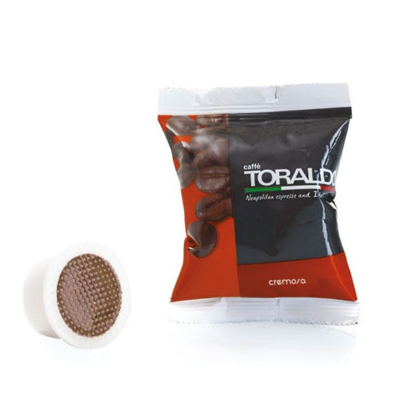 100 Kaffeekapseln Toraldo Creamy Blend kompatibel mit einem System