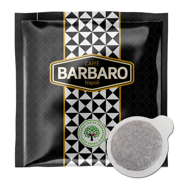 150 Schoten Caffè Barbaro Black Blend ESE 44mm Format
