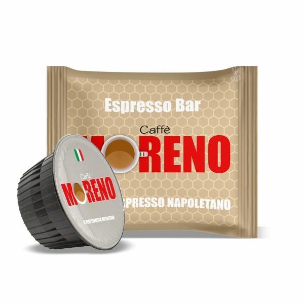 50 CAPSULE CAFFE MORENO MISCELA ESPRESSO BAR COMPATIBILI DOLCE GUSTO - Sapore Caffè