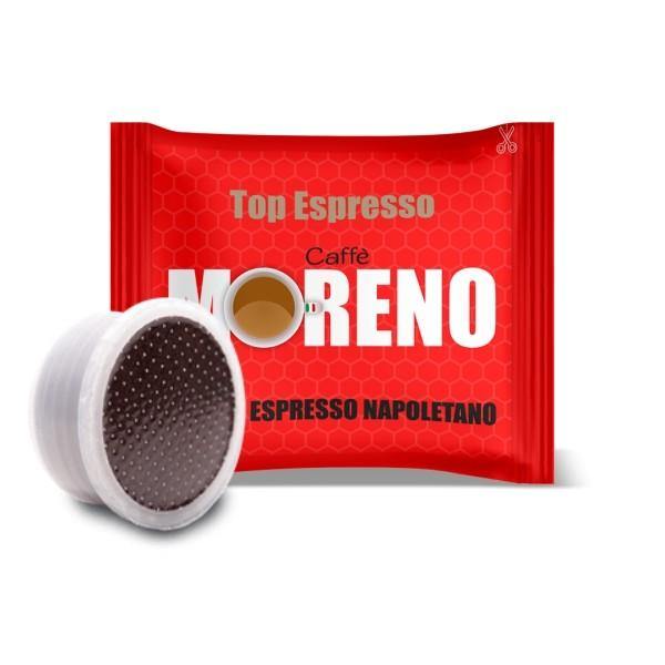 100 CAPSULE CAFFE MORENO MISCELA TOP ESPRESSO COMPATIBILI ESPRESSO POINT - Sapore Caffè